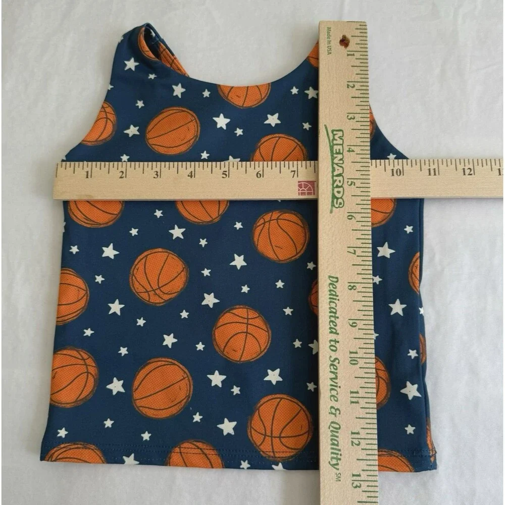 Sweet Honey Girls Sz 5 Basketball Skort Set Top Skort Tank Stretch Bball Cheer